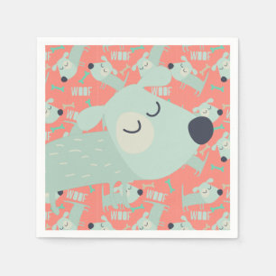 Honden en Botten Servetten