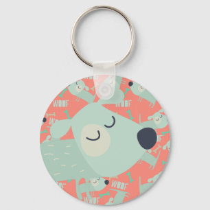 Honden en Botten Sleutelhanger