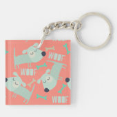 Honden en Botten Sleutelhanger (Achterkant)