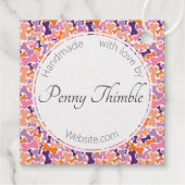 honden- en hondenbeenderdiensten bedankjes labels (Achterkant)