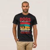 Honden en Humor T-shirt (Voorkant volledig)