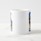 Honden en katten afgestudeerd in fotohokje grote koffiekop (Voorkant)