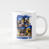 Honden en katten afgestudeerd in fotohokje grote koffiekop (Rechts)