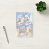 Honden en katten afgestudeerd in fotohokje post-it® notes (Kantoor)