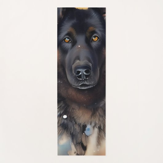 Honden en katten AI Art Yoga Mat (Voorkant)