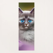 Honden en katten AI Art Yoga Mat (Achterkant)