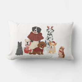 Honden en Katten Familie Sierkussen Kussen