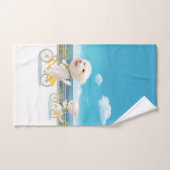 Honden en katten Fietsen bij het Zee Handdoek (Handdoek)