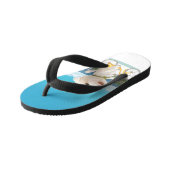 Honden en katten Fietsen bij het Zee Kinder Teenslippers (Schuin)