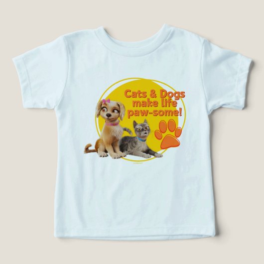 Honden en katten maken het leven pootjes! (Design voorkant)