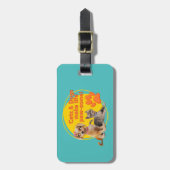 Honden en katten maken het leven pootjes! bagagelabel (Voorkant verticaal)