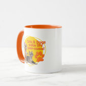 Honden en katten maken het leven pootjes! mok (Voorkant links)