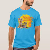 Honden en katten maken het leven pootjes! t-shirt (Voorkant)