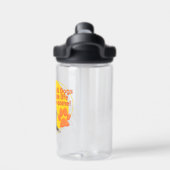 Honden en katten maken het leven pootjes! waterfles (Achterkant)