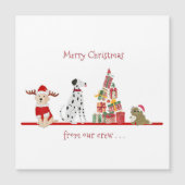 Honden en katten met kerstcadeaus (Voorkant)