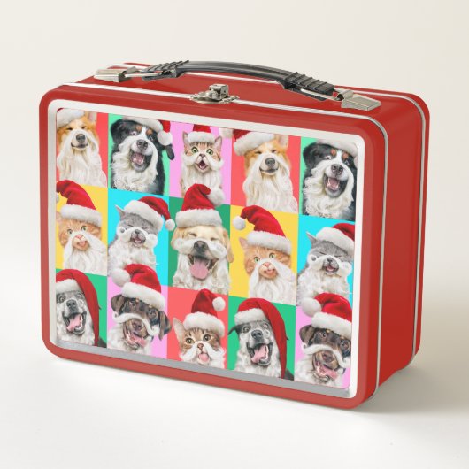 Honden en katten met Santa baard (Voorkant)