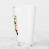 Honden en katten met Santa baard Glas (Links)