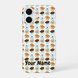 Honden en Katten regenen - iPhone 16 Hoesje