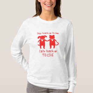 honden en katten t-shirt