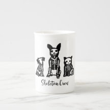 Honden en katten voor skeletbemanning