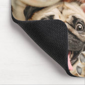 Honden en kattengroepfoto muismat (Hoek)