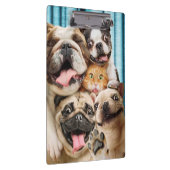 Honden en kattengroepfoto's klembord (Rechts)