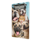 Honden en kattengroepfoto's mini klembord (Angled2)