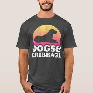 Honden en Mannen van de Cribbage T-shirt