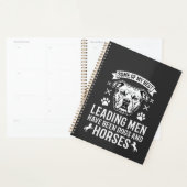 Honden En Paarden Leiden Mannen Planner (Display)