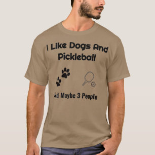 Honden en Pickleball en mijn Pickleball vrienden M T-shirt