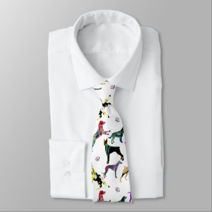 Honden en poten stropdas