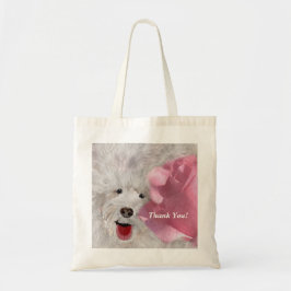 Honden en Rozen Tote Bag
