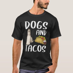 Honden en Tacos Afghan hebben Mexicaans eten gevon T-shirt