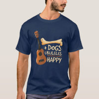 Honden en Ukulele Maken Me Gelukkig Noviteit