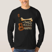 Honden en Ukulele maken me gelukkig