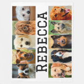 Honden Fleece Deken (Voorkant)