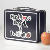 Honden & Football Lunch Box (In situ)