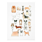 Honden Foto Afdruk (Voorkant)