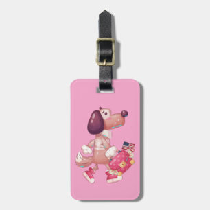 Honden foto bagage label - Mooie reistas label