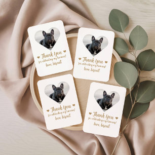 Honden Foto Huwelijksgeschenk Speelkaarten