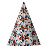 Honden Foto Verjaardag Custom Feesthoedjes (Achterkant)