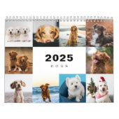 Honden Fotocollage Moderne 2025 Kalender (Hoes)