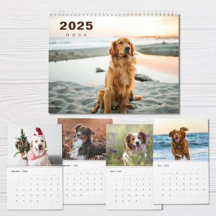 Honden Fotocollage Moderne 2025 Kalender