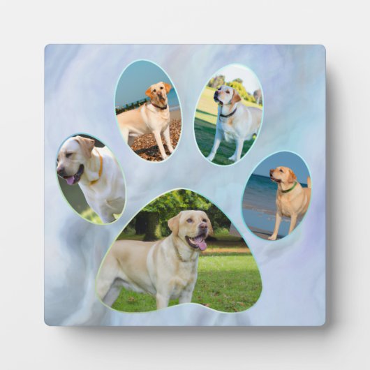 Honden Fotolijstje op Maat Fotoplaat (Voorkant)