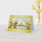 Honden gaan dood terwijl de mens schimmel is. kaart (Gele Bloem)