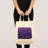 Honden gaan naar de hemel tote bag (Voorkant (product))