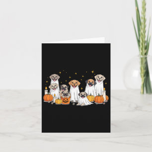 Honden Geesten Schattige Honden Als Geest Grappig Kaart