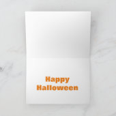 HONDEN GELUKKIGE HALLOWEEN KAART (Binnen)