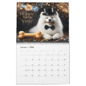 Honden genieten van Feestdagen door het jaar 20XX Kalender (Jan 2026)
