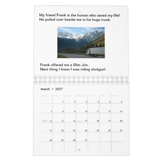 Honden geven nooit de kalender van het boek op (Mar 2027)